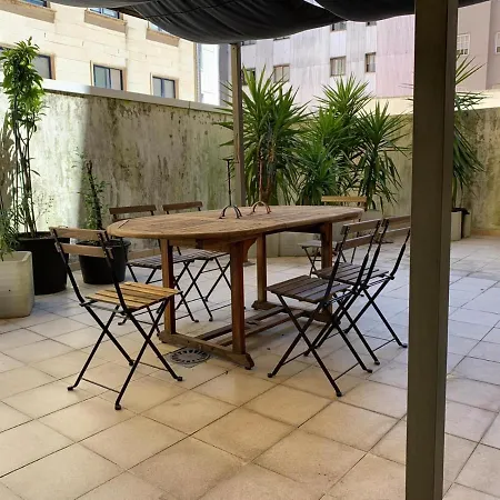 Impresionante Piso En El Centro De Con Terraza Y Parking Apartman Pontevedra